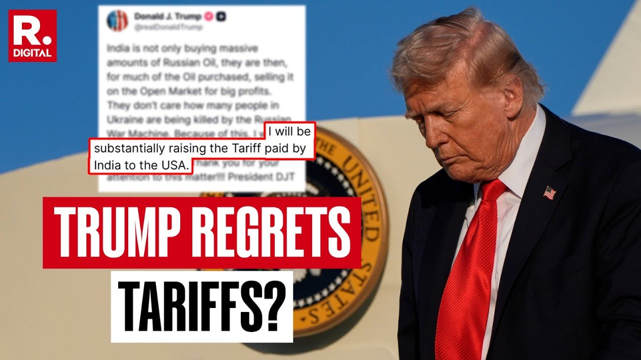 Is Trump Regretting Imposing Tariffs on India? | US Tariff Wars | India-China-Russia Ties