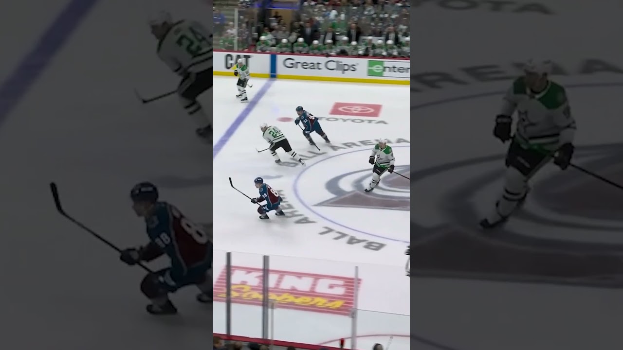 Landeskog came to PLAY 😤