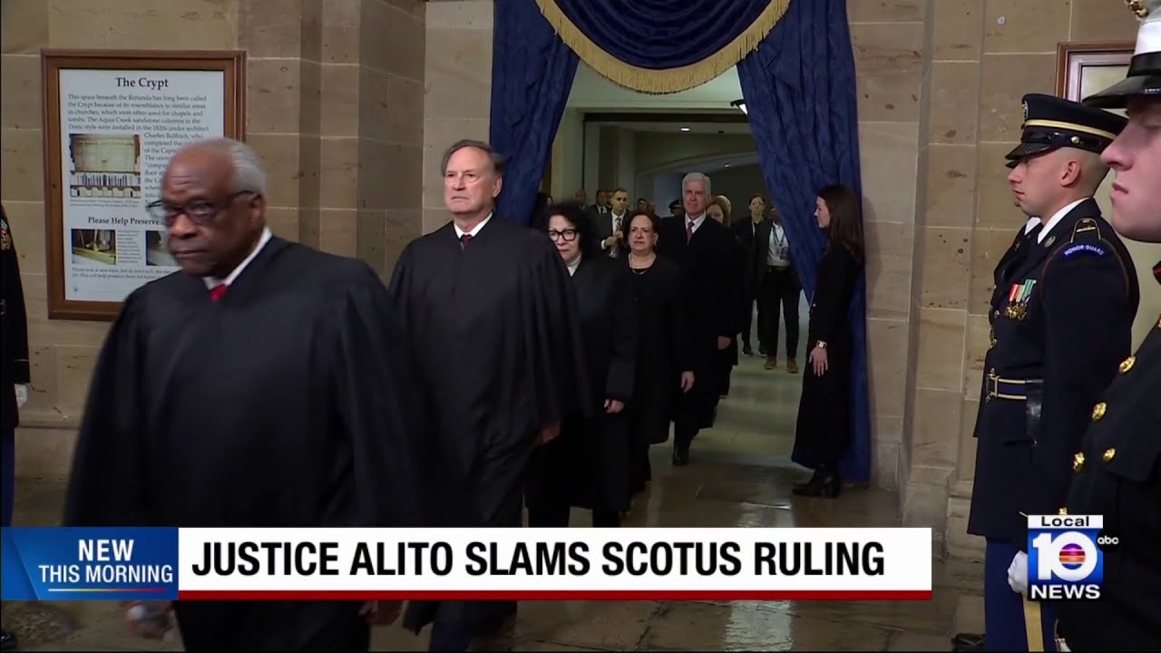 Supreme Court Justice Alito criticizes ruling over deportation of Venezuelan men