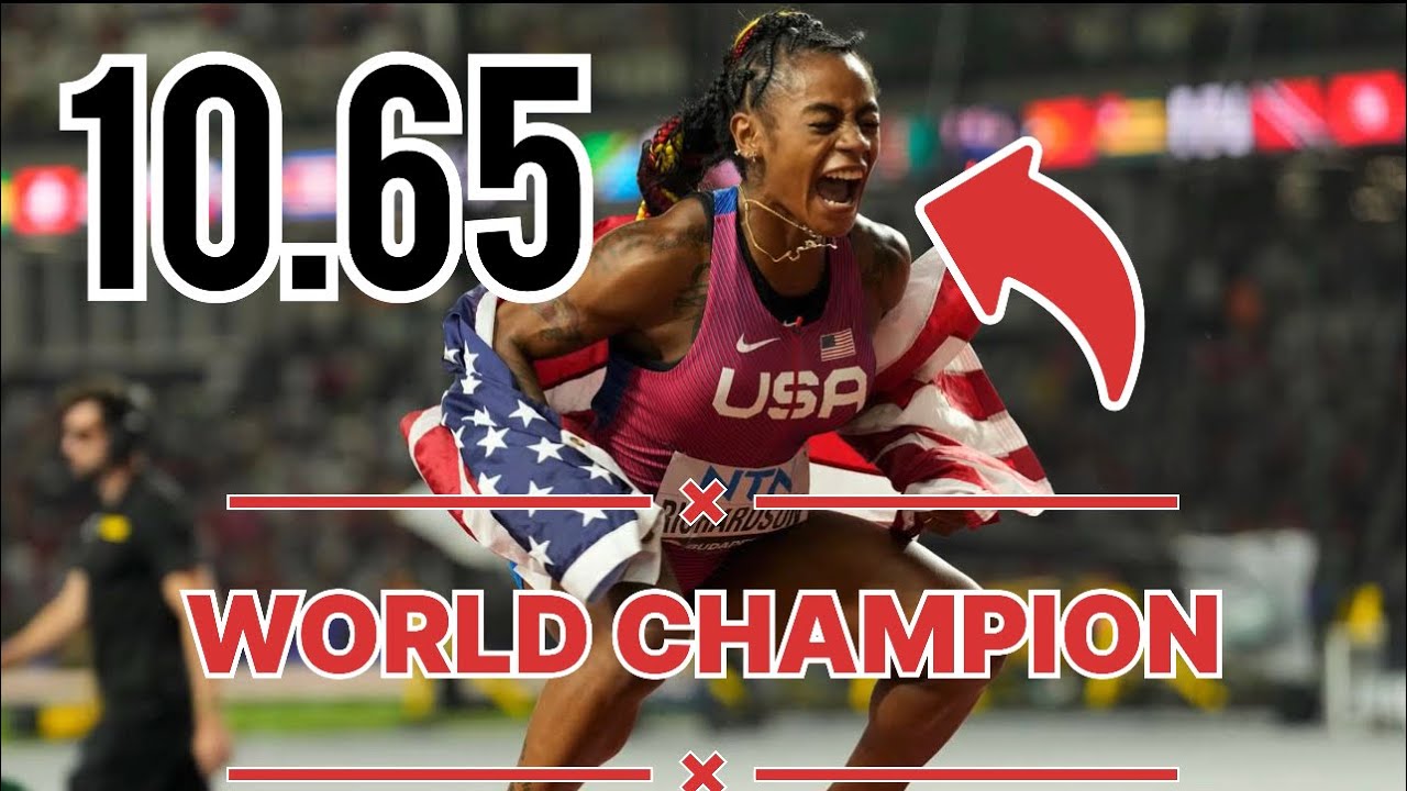 How Sha'Carri Richardson won her first major WORLD CHAMPIONSHIP TITLE in record style | ANALYSIS pt1