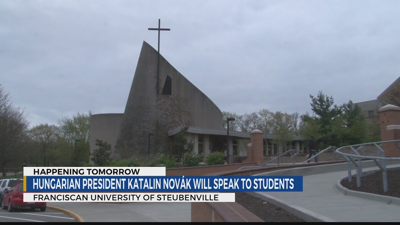 Hungarian President Katalin Novák to speak at Franciscan University Tuesday