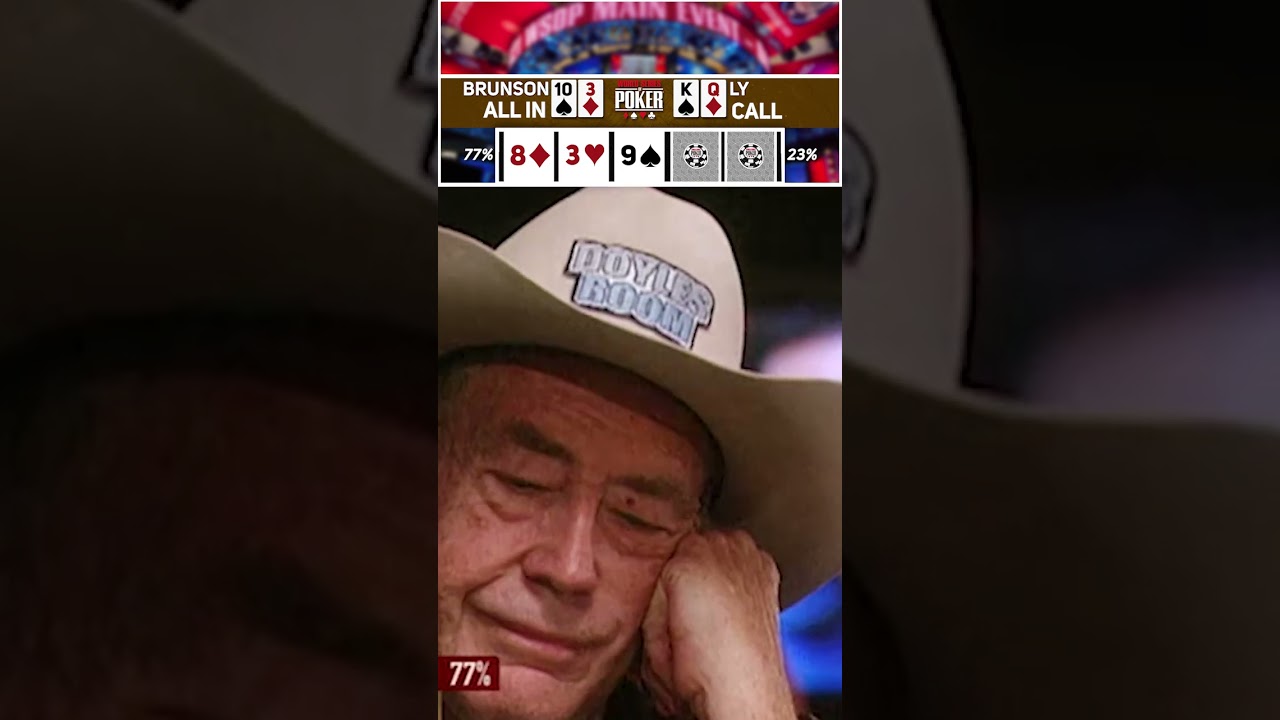 Doyle Brunson Wins 10th & Final World Series of Poker Gold Bracelet