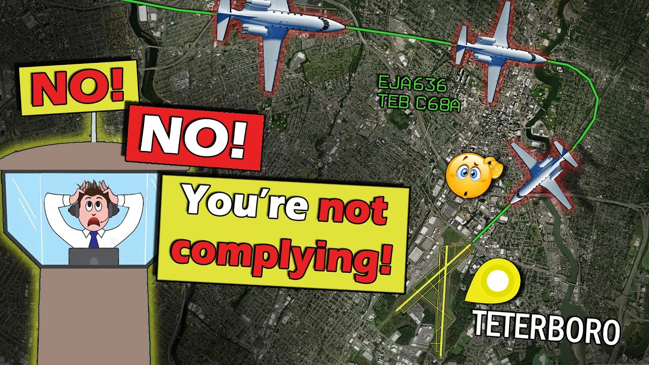 Jet Pilots REPRIMANDED BY CONTROLLER | "I'm just confused!"