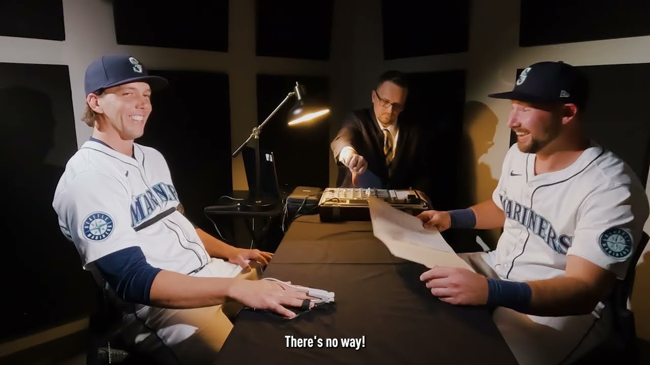 Mariners Cal Raleigh and Logan Gilbert Take Lie Detector Test