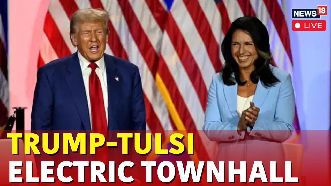 Trump Picks Tulsi Gabbard As Director Of National Intelligence | Trump Tulsi Townhall Live | N18G