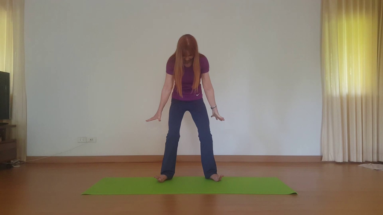 Chi Kung: Iron Shirt Chi Kung - Posture #5  Golden Phoenix Lifts It's Feathers by Jutta Kellenberger