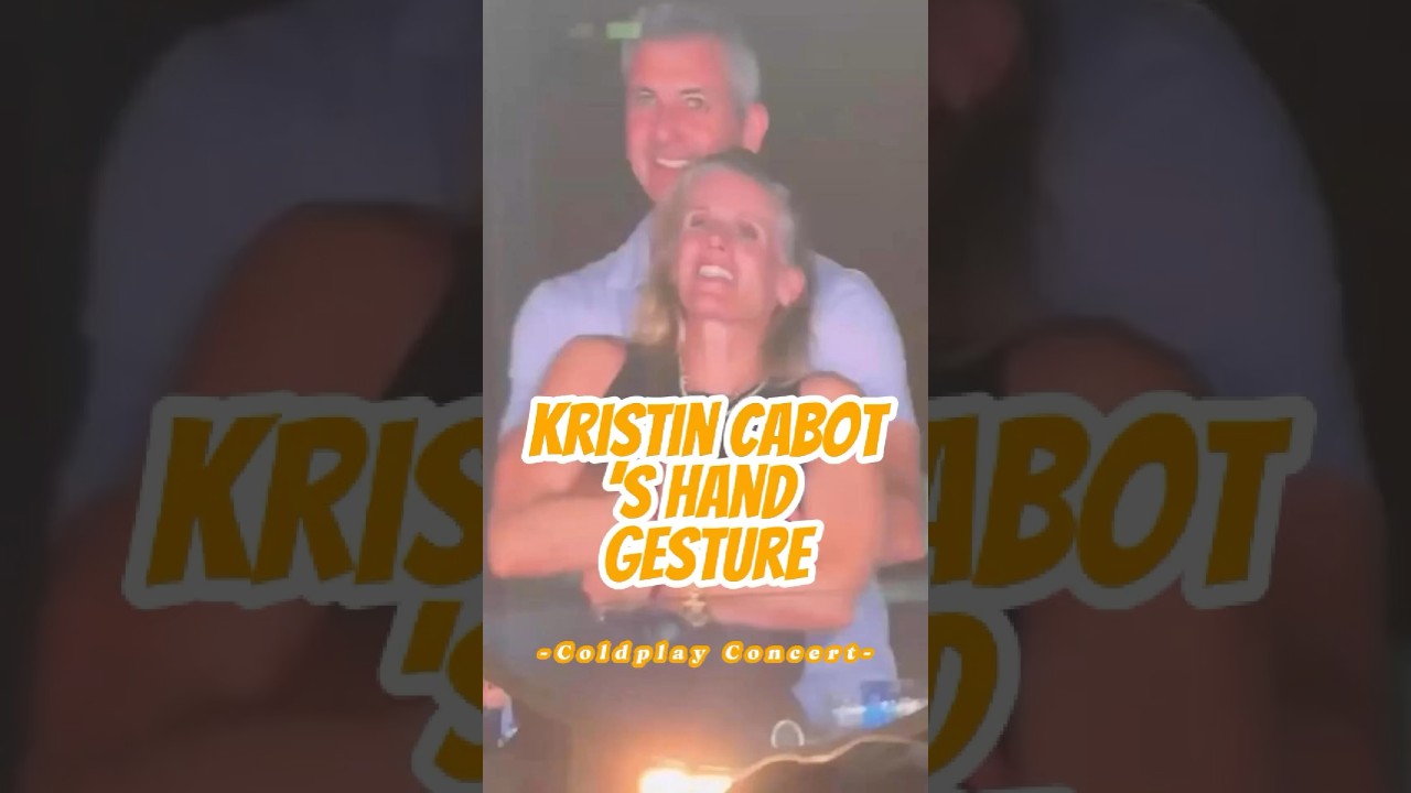 Did You Notice Kristin Cabot’s Awkward Hand Gesture When Andy Hugged Her?