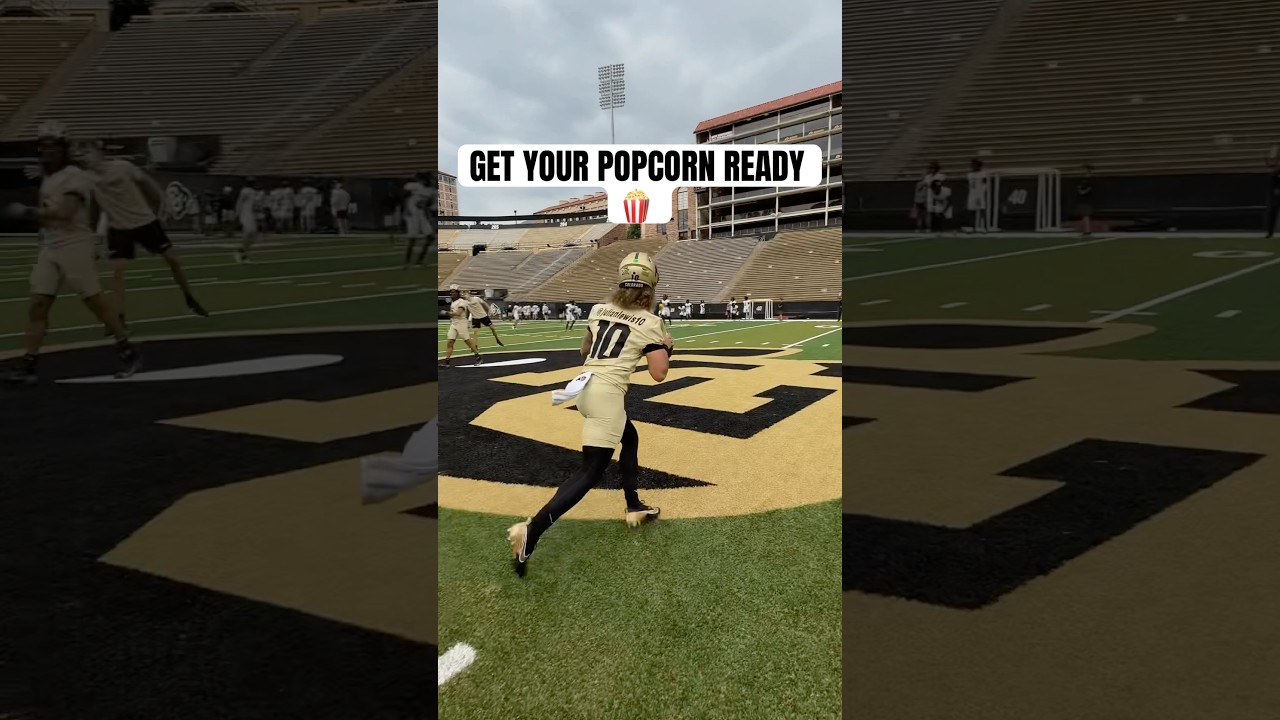 Kaidon Salter & Julian Lewis On Day 1 of Fall Camp Inside Folsom Field