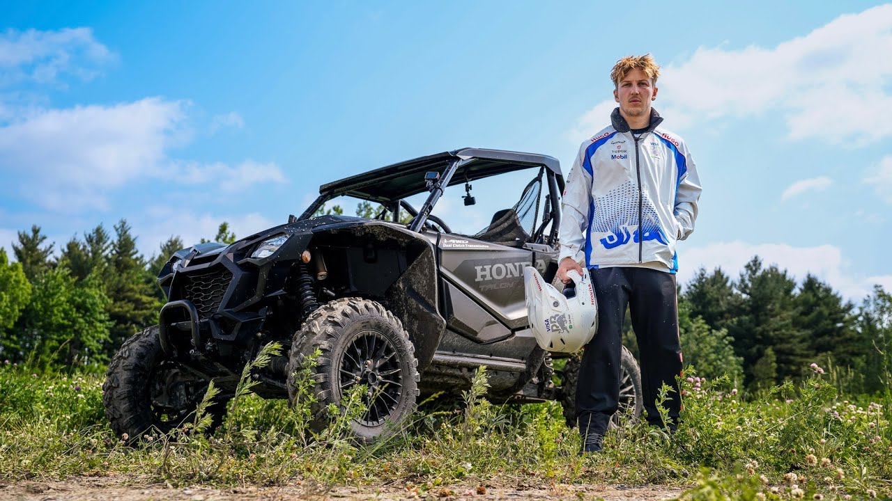 Behind the Scenes: Liam Lawson Testing the Honda Talon