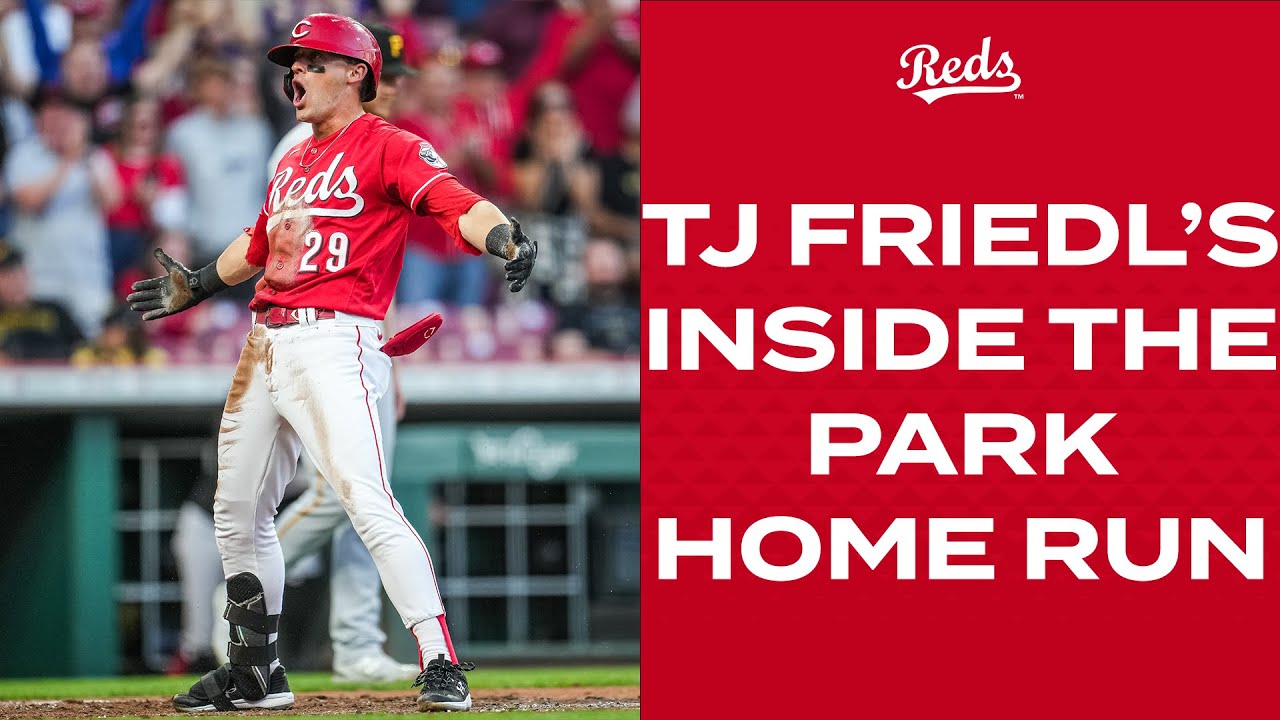 TJ Friedl's INSIDE-THE-PARK home run
