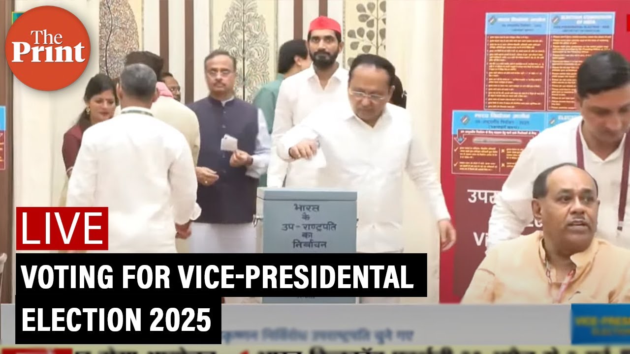 LIVE: Vice-President Election Voting, 2025