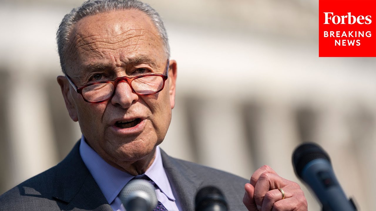 JUST IN: Chuck Schumer, Senate Dems Blast GOP Ahead Of Recission Package Debate