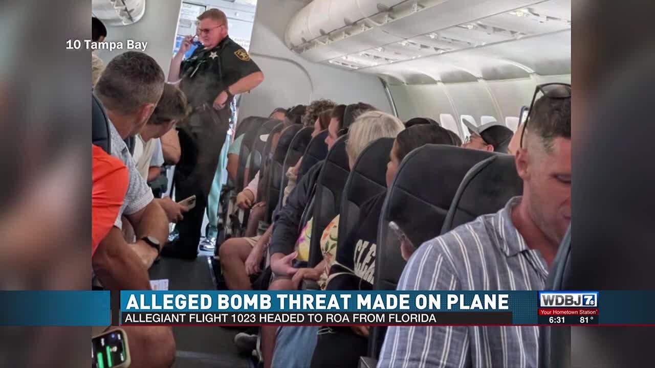 Person in Custody After Bomb Threat Made on Plane Heading to Roanoke