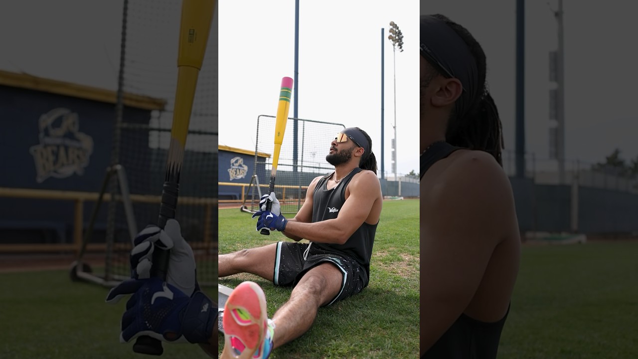 Fernando Tatis jr. Just hit a ball to the moon with the Metal No.2 Pencil Bat 😳🤯🔊 #hitting #tatis