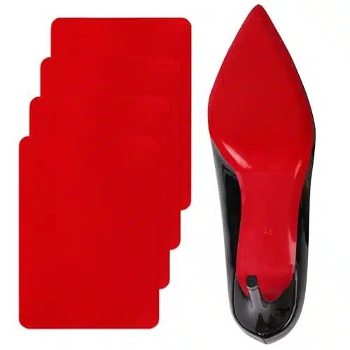 Ashoeset Red Bottoms Shoe Sole Protector, Pcs Self Adhesive Shoe Bottom Protector For Christian Louboutin High Heels, Shoe Sole Protector Replacement For Louboutin Shoes