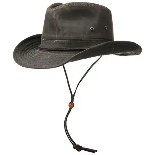 Dorfman Pacific Men'S Band Binding Hat,Brown,Large