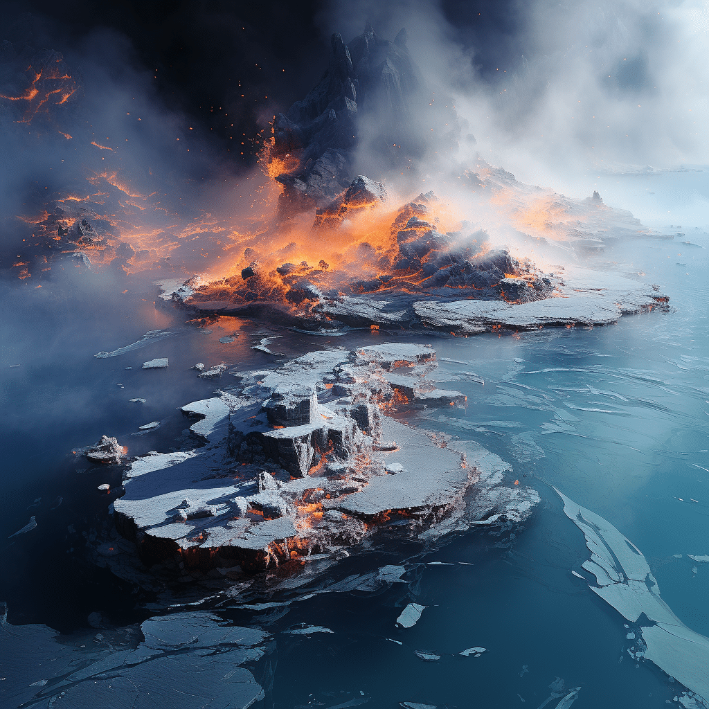 antarctica from space