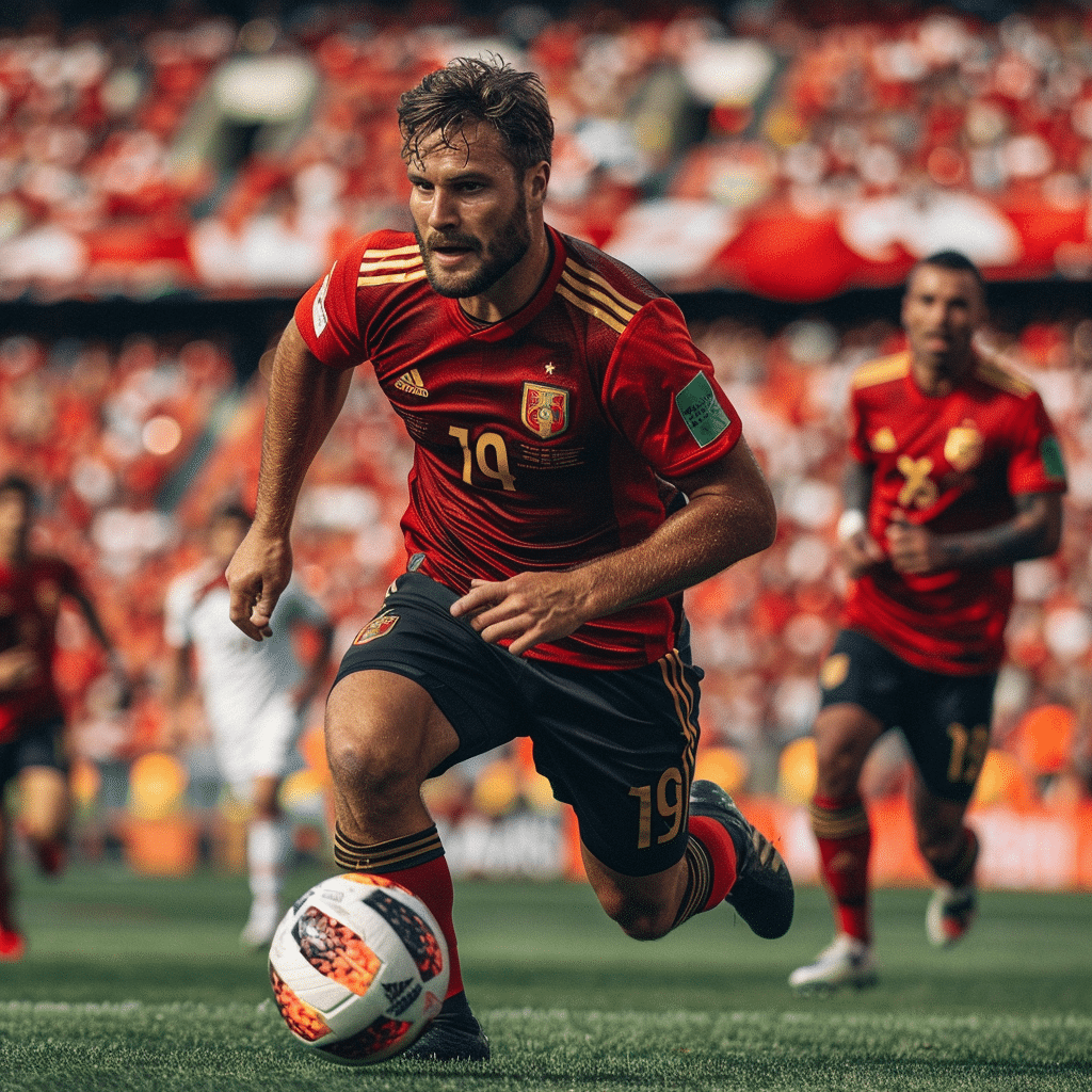 spain national football team vs georgia national football team lineups