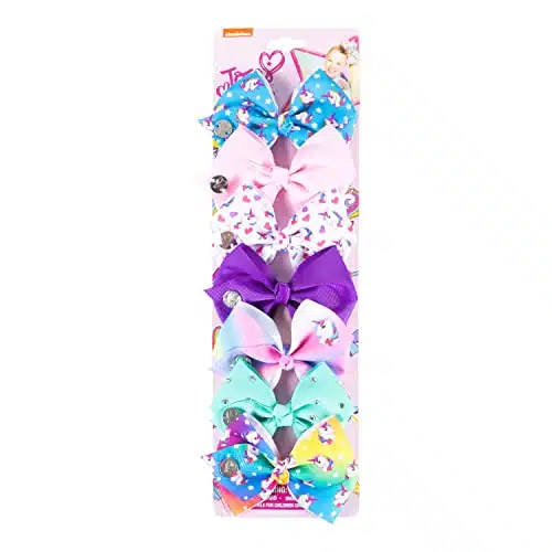 Jojo Siwa Days Of The Week Hair Bows Set For Girls   Hair Accessories   Ages +