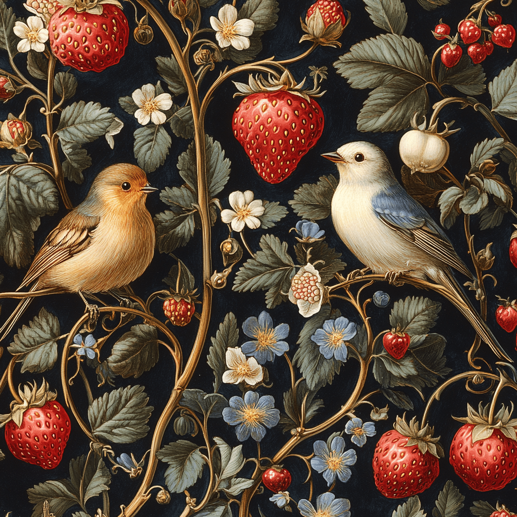 william morris strawberry thief
