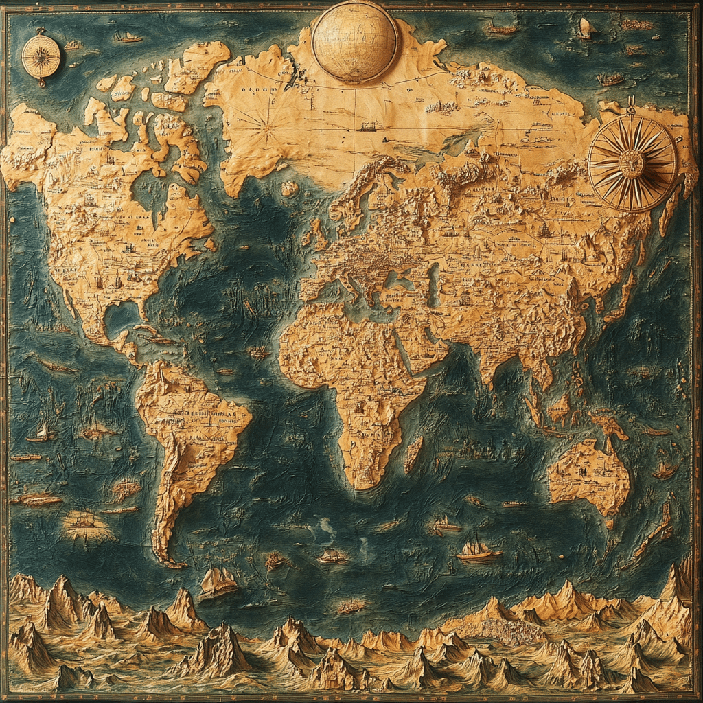 el mapa del mundo