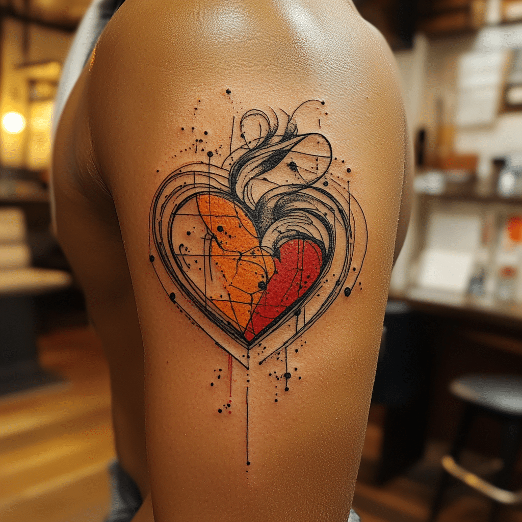 karol g heart tattoo