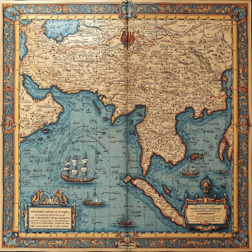 persian gulf map