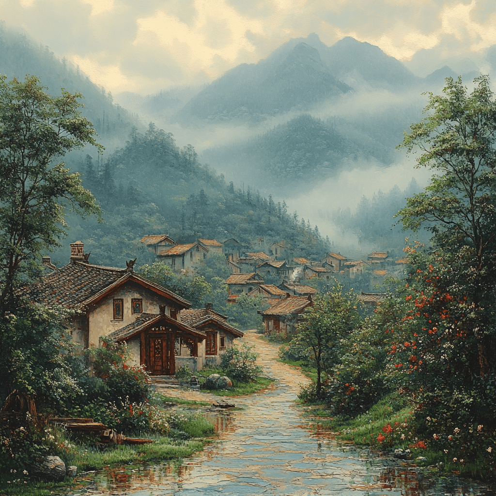 chinese village
