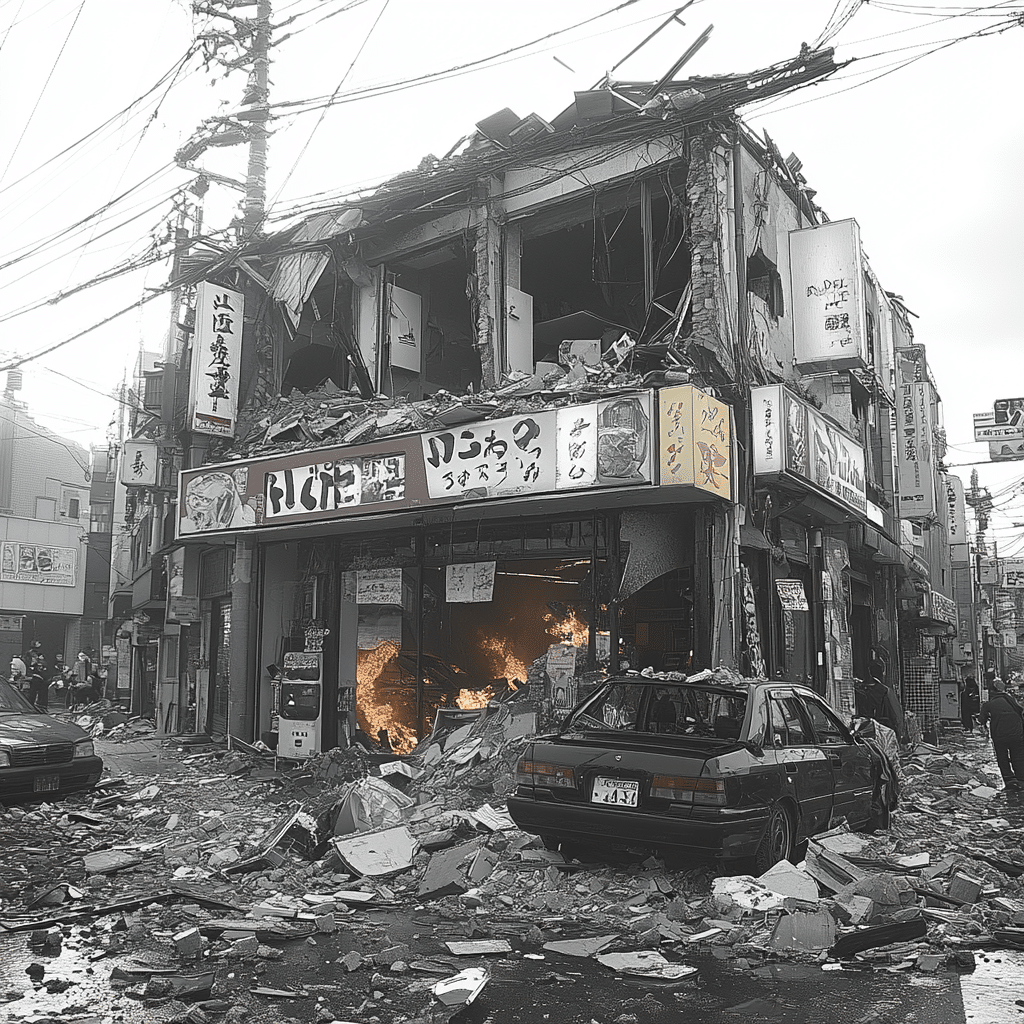 earthquake in japan