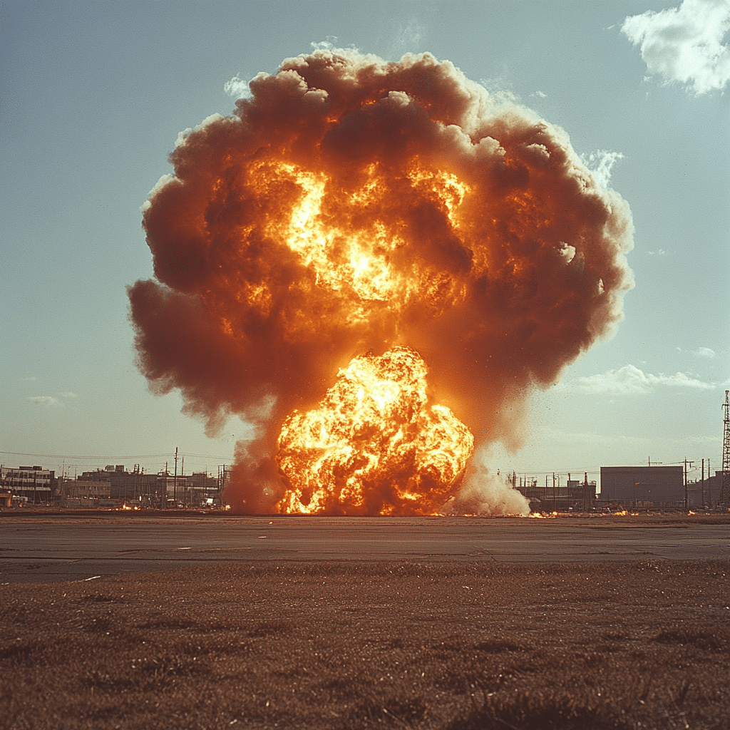 japanese airport bomb explosion