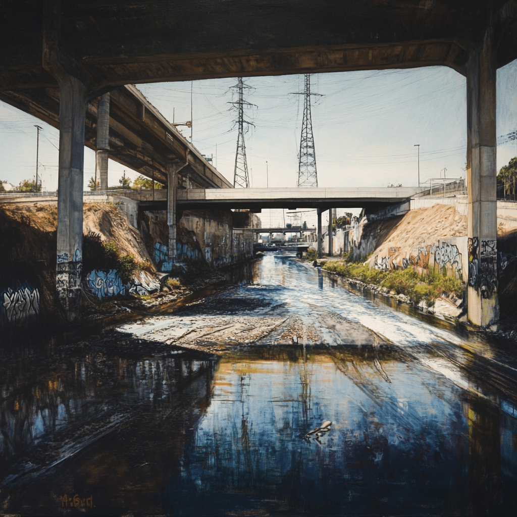 los angeles river