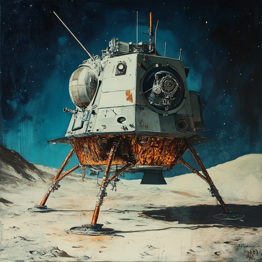 odysseus moon lander
