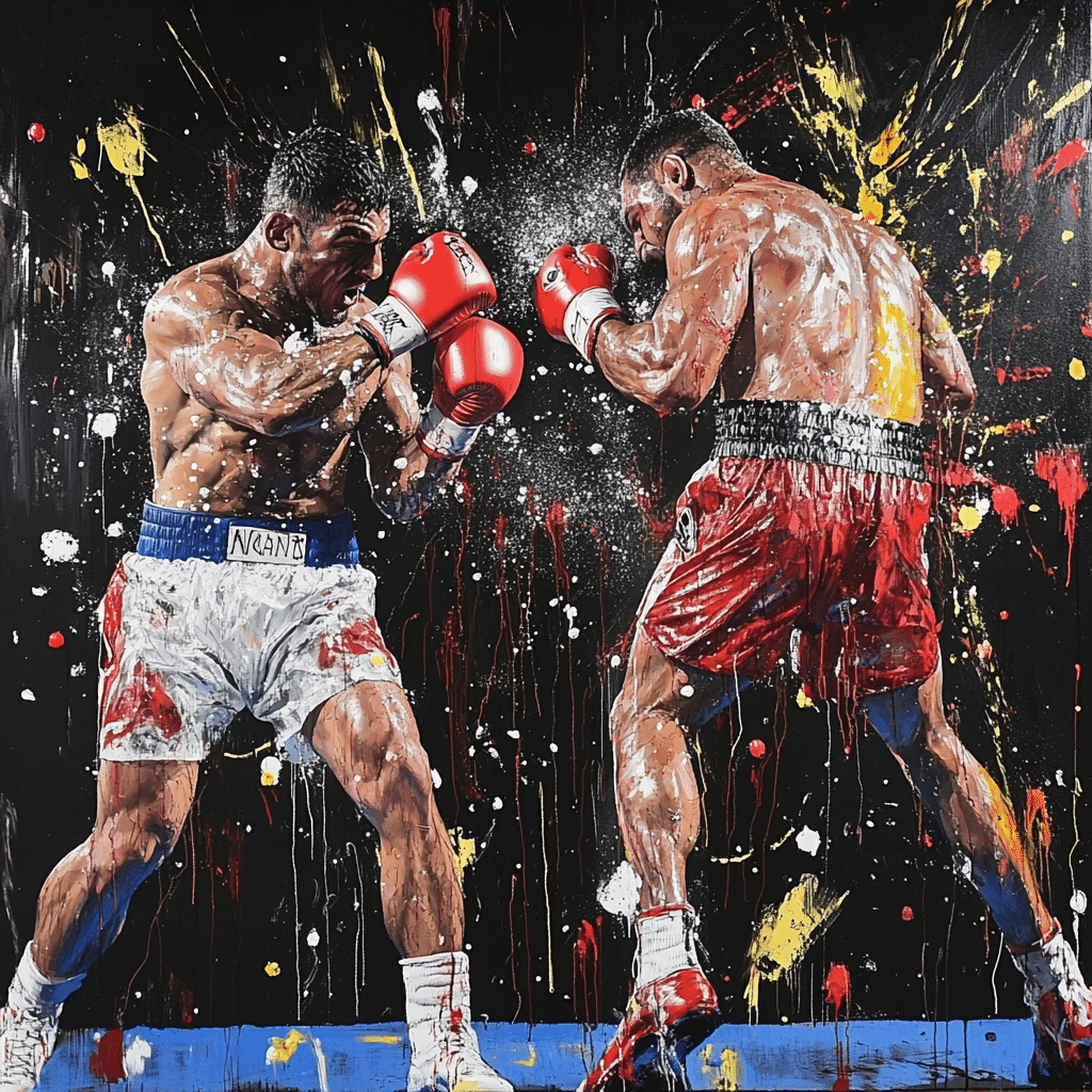 who won the fight last night