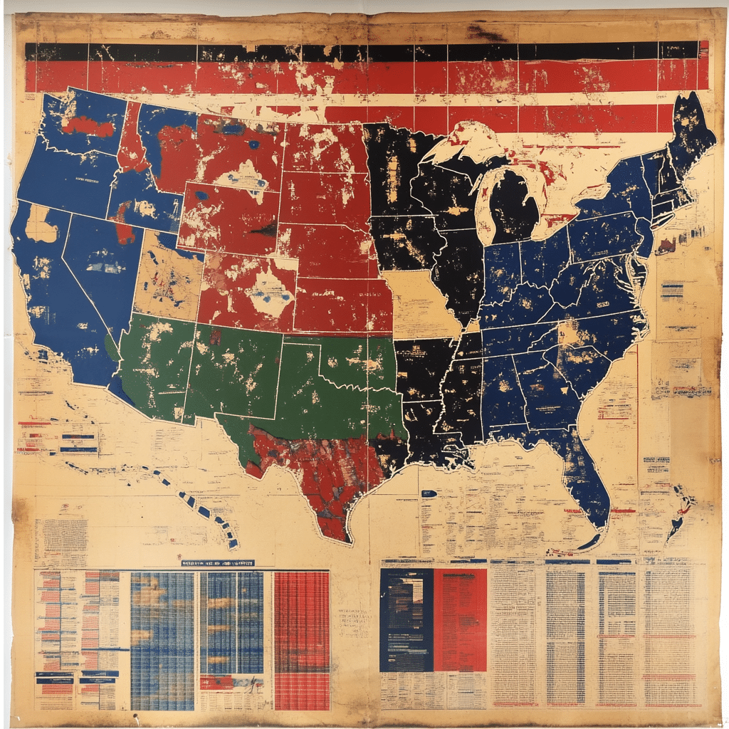 2025 election prediction map