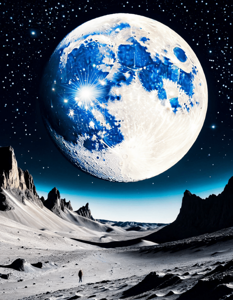 how far is the the moon from earth