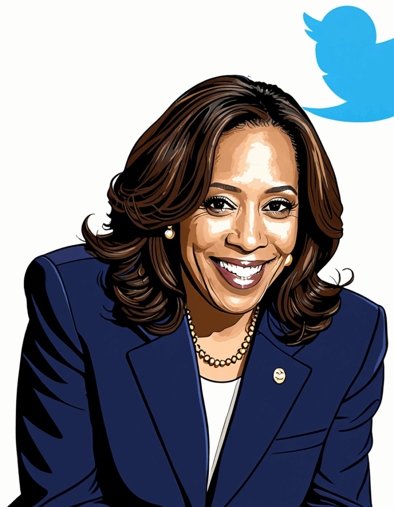 kamala harris twitter