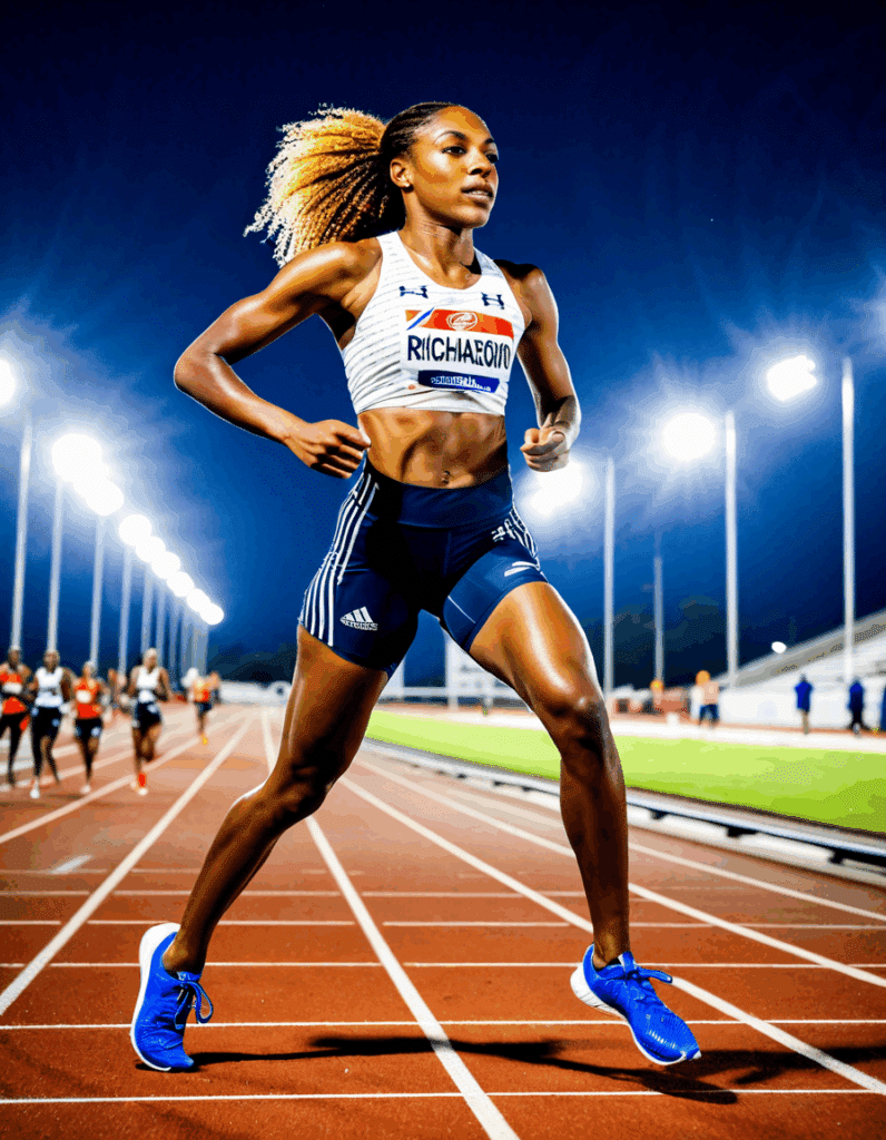 shacarri richardson schedule and results